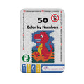 50 colorear por números