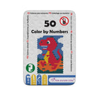50 colorear por números