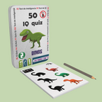 50 IQ Quiz Dinosaurios Magnético