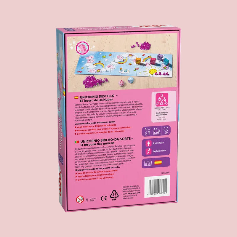 Unicornio Destello: El Tesoro de las Nubes