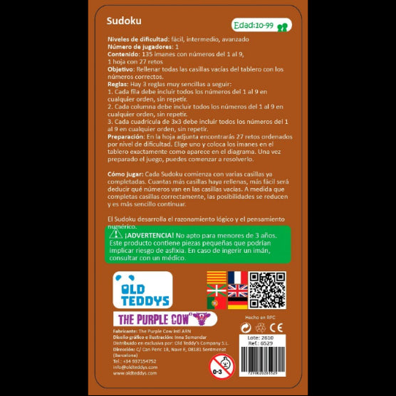 Sudoku magnético