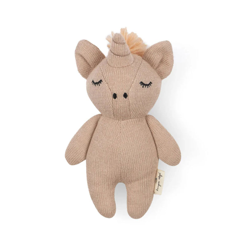 Mini unicornio sonajero