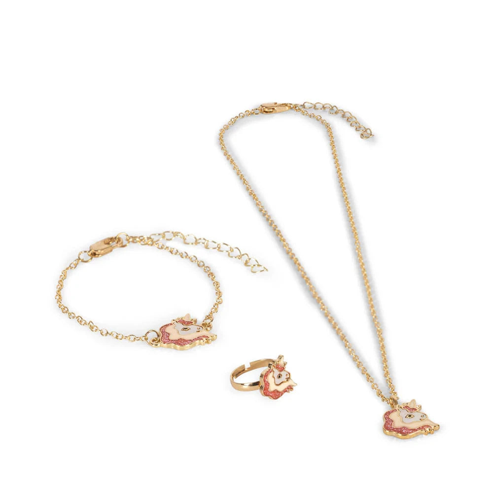 Set joyería unicornio