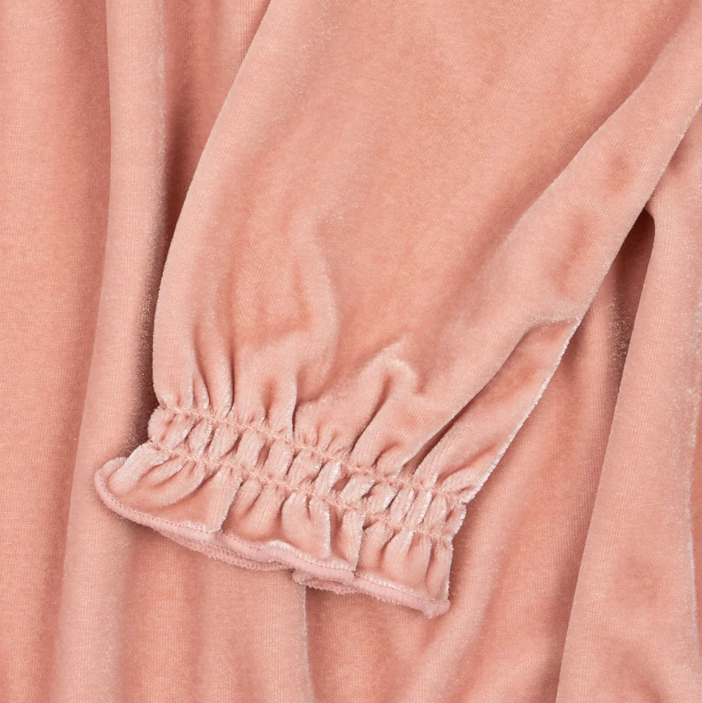 Gia Bow Dress - Cloud Pink