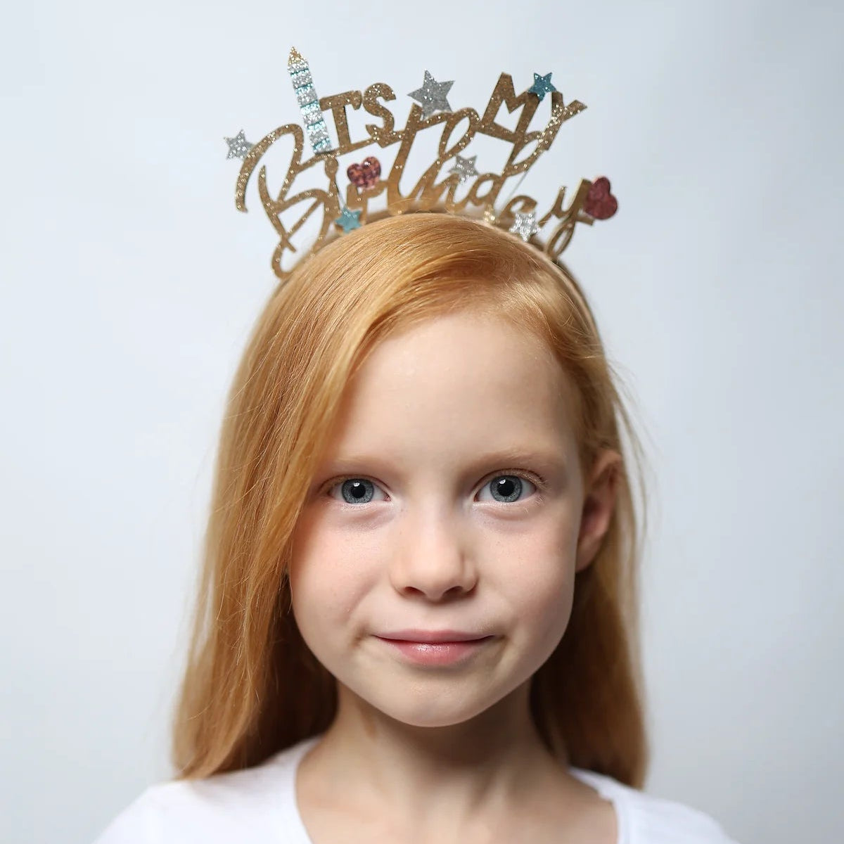 Tiara dorada It's My Birthday