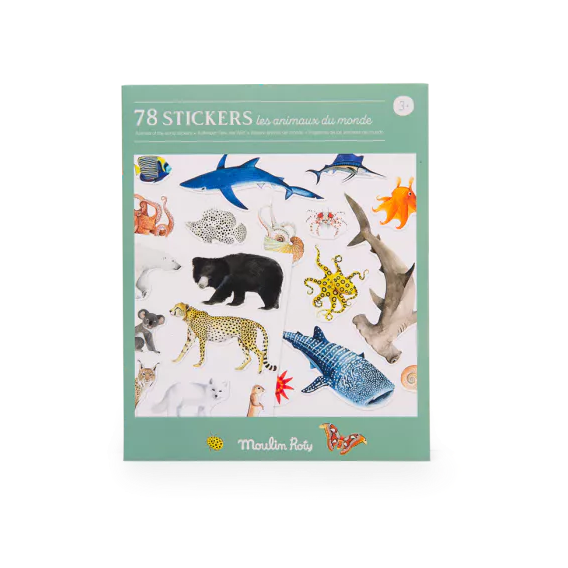 78 Stickers Tout autour du monde