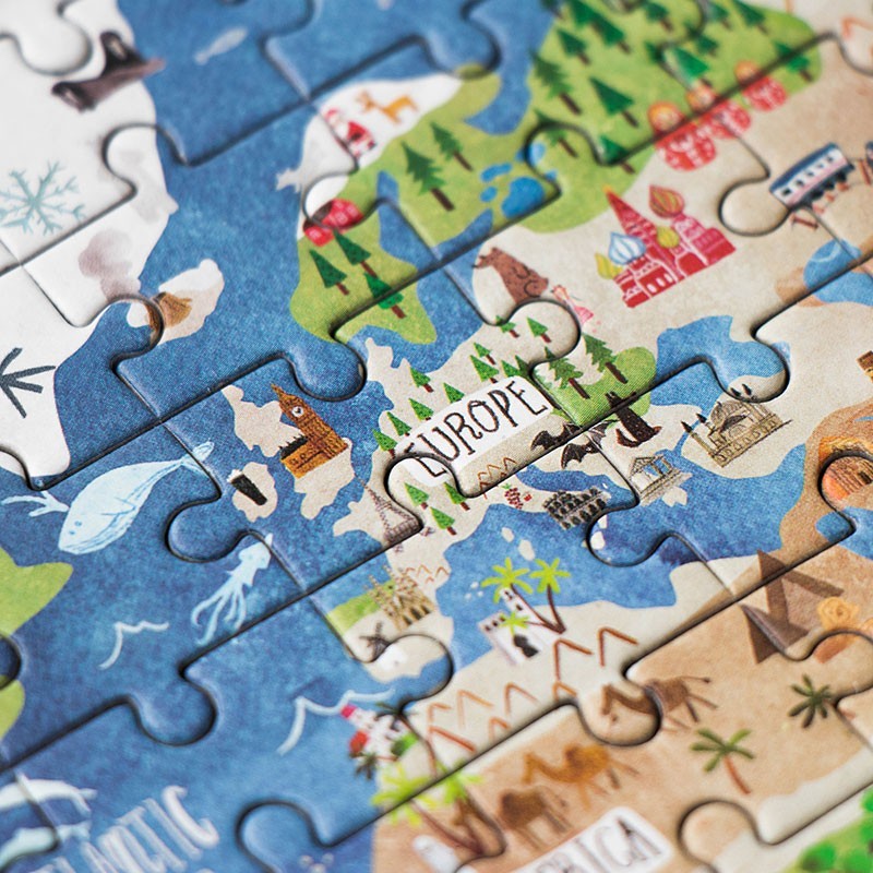 Discover the world - Pocket puzzle