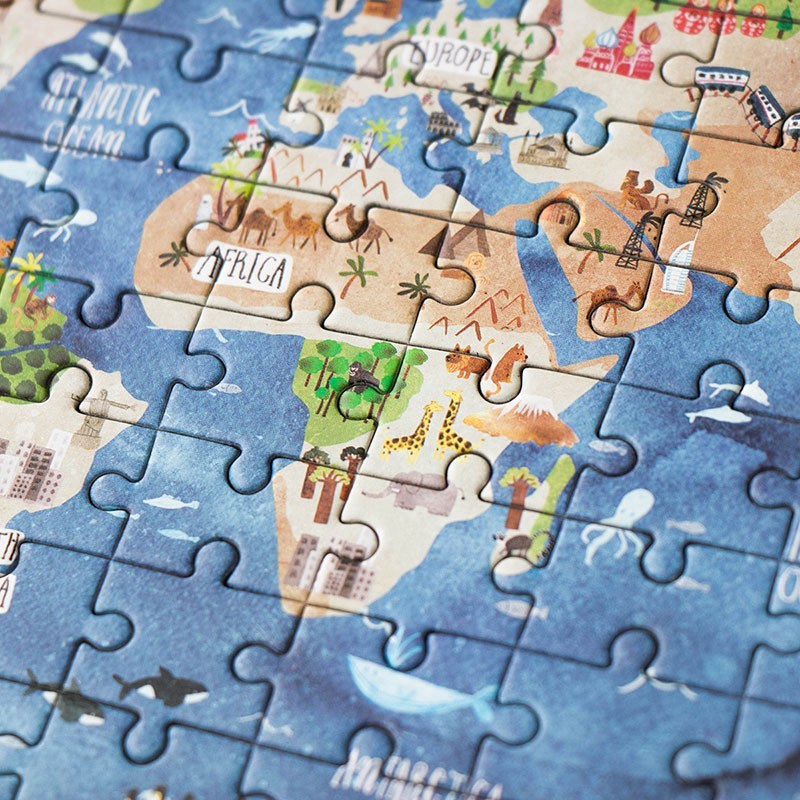 Discover the world - Pocket puzzle