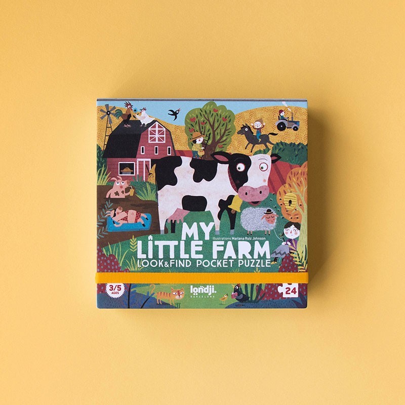 My Little Farm - Look & find pocket puzzle
