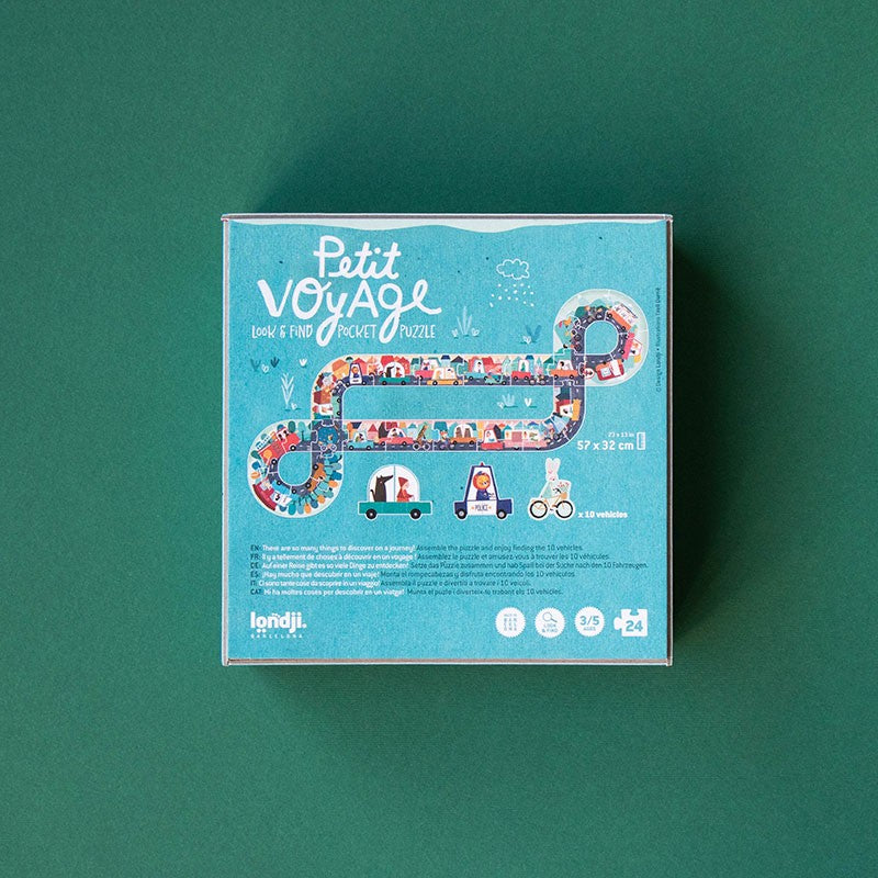 Petit voyage - Look & find pocket puzzle