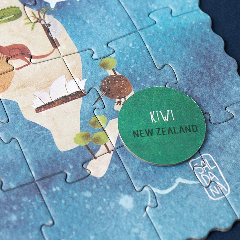 Discover the world - Look & find puzzle