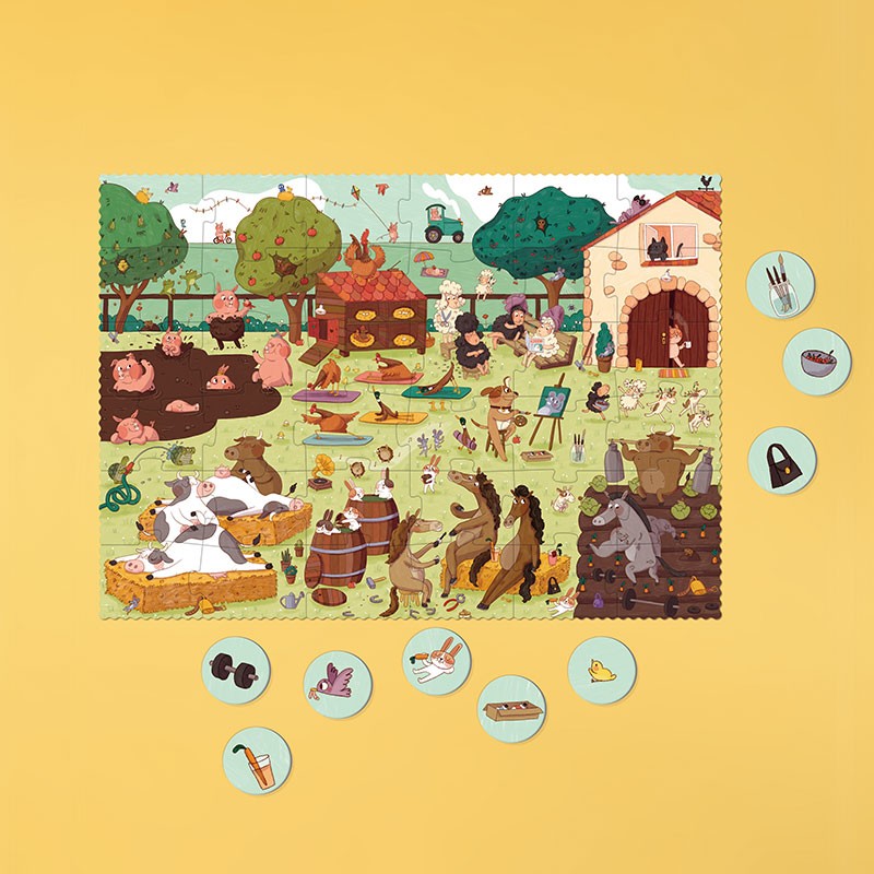 Farmtastic - Look & Find Puzzle
