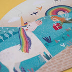 Happy birthday unicorn! - Puzzle progresivo & reversible