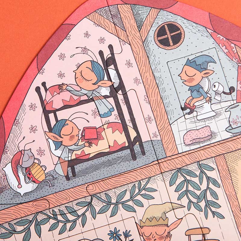 Sweet dreams - Insert & reversible puzzle