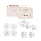 Maleta con set de te porcelana - La petite école de danse