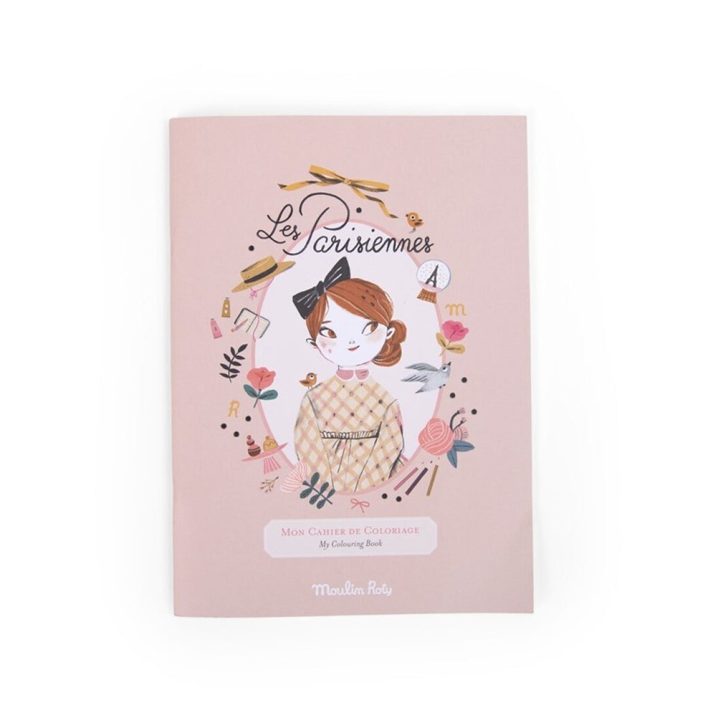 Libro colorear - Les Parisiennes