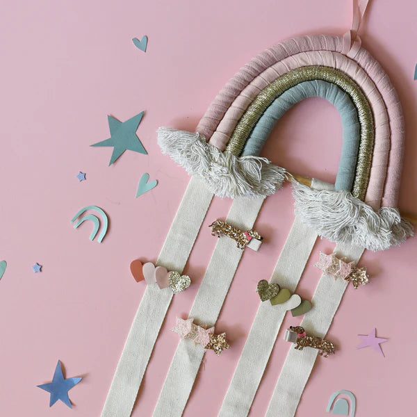 Colgador de clips Rainbow Drops