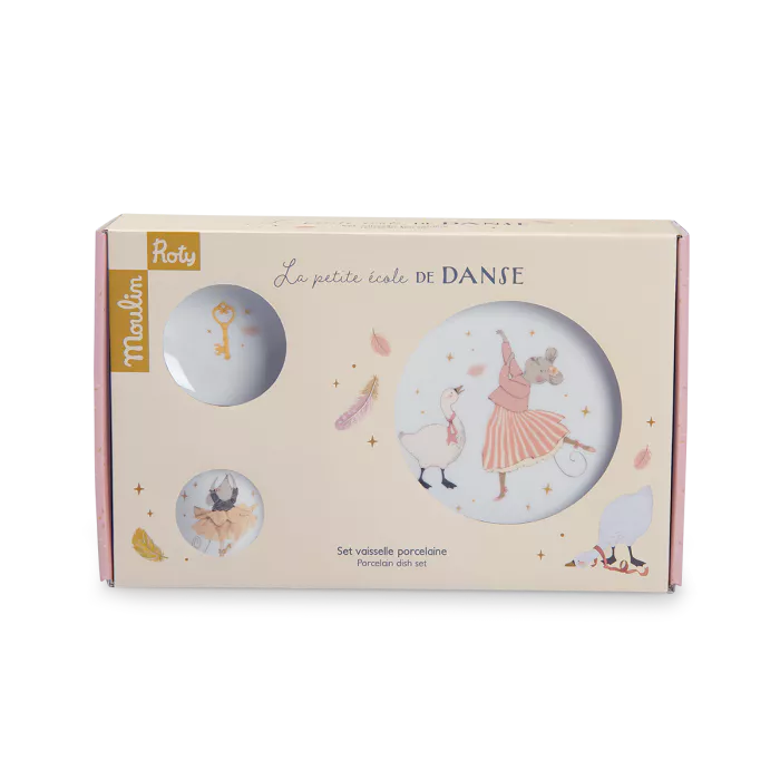 Set vajilla de porcelana - La petite école de danse