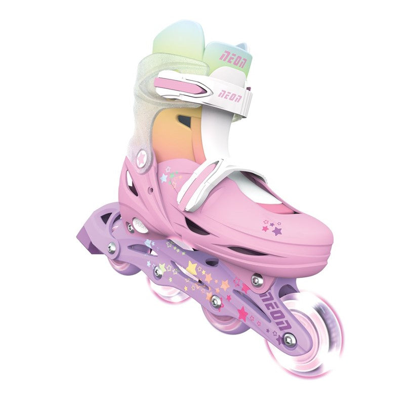 Patines Combo Neón Rainbow