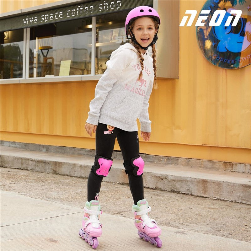 Patines Combo Neón Rainbow