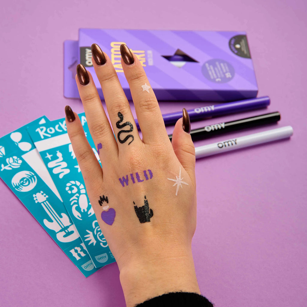 Rotuladores para tattoos Rock Club