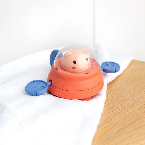 Bath Paddle Ship - Space Piggy