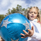 Pelota de tela estrellas