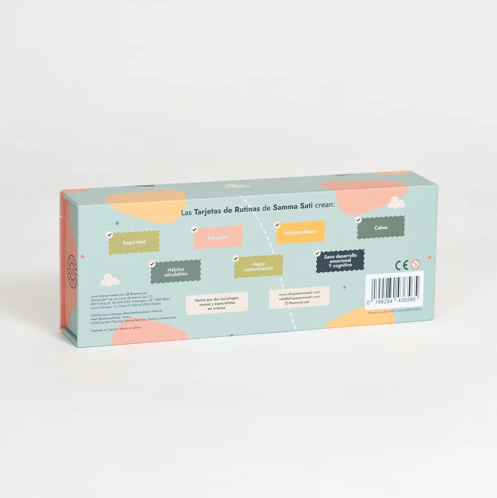 Tarjetas de rutinas