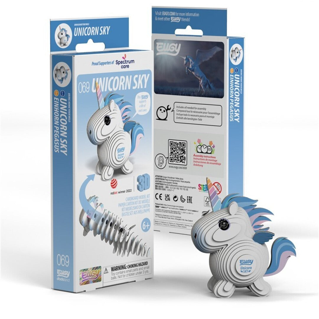 Eugy 069 Unicornio Azul