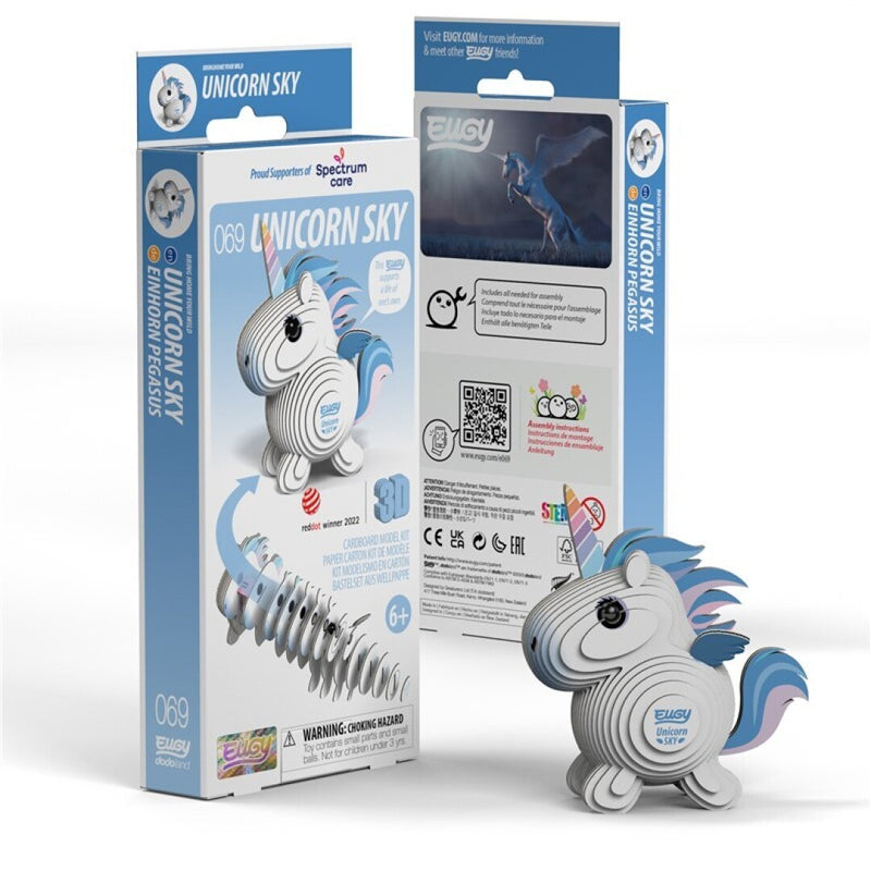 Eugy 069 Unicornio Azul