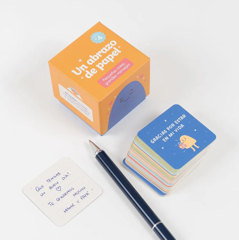 Tarjetas Un abrazo de papel