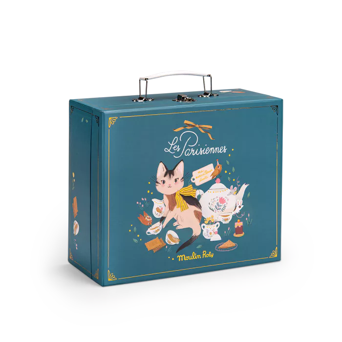 Maleta con juego de té - Les parisiennes