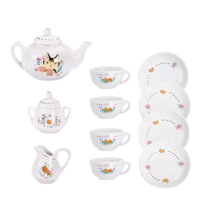 Maleta con juego de té - Les parisiennes