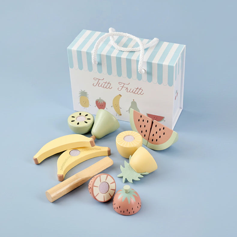 Maleta con Frutas para cortar