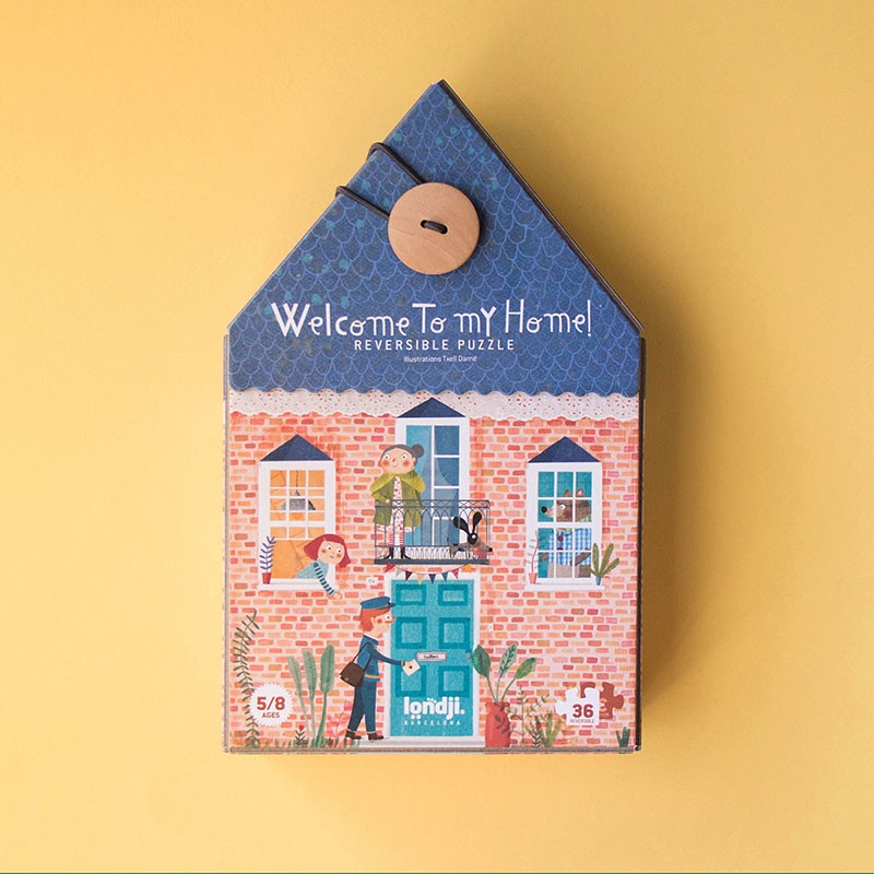 Welcome to my home - Puzzle reversible