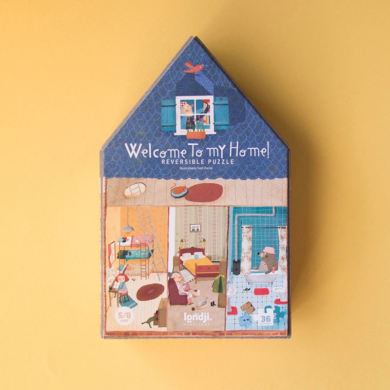 Welcome to my home - Puzzle reversible
