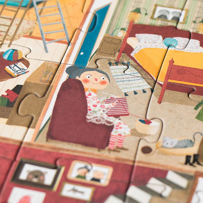 Welcome to my home - Puzzle reversible