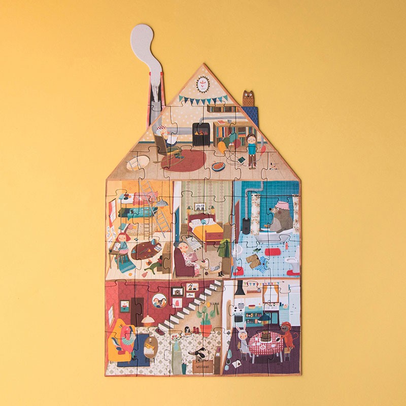 Welcome to my home - Puzzle reversible