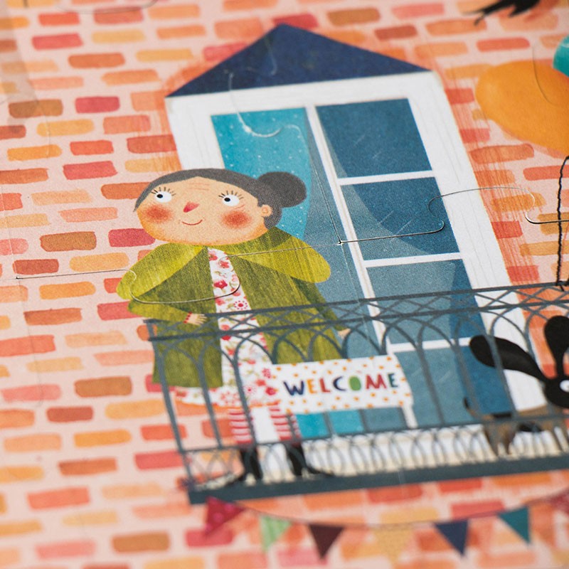 Welcome to my home - Puzzle reversible