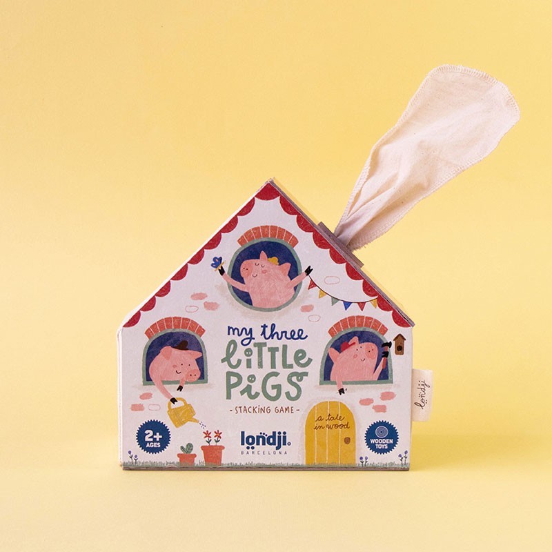 My 3 little pigs - Bloques apilables