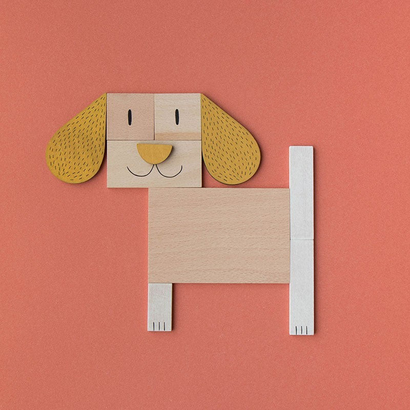 The fox & the mouse - Tangram
