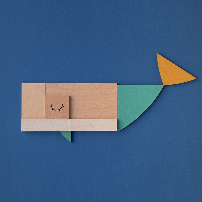 The fox & the mouse - Tangram