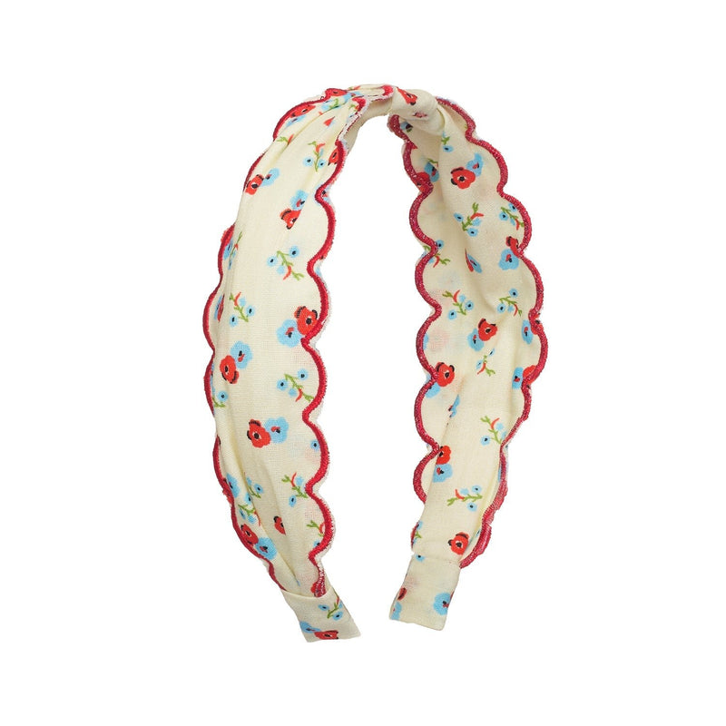 Diadema Martha Ditsy Scalloped