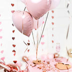 Peso para Globos Corazones Rose Gold