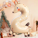 Globo Foil Números y Animales