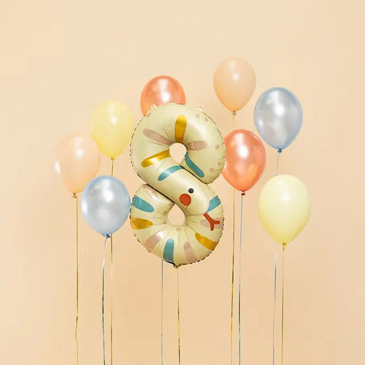 Globo Foil Números y Animales