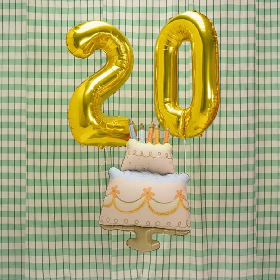 Globo Foil Tarta
