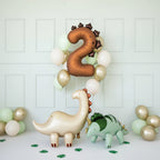 Globo Foil Números Dinosaurio