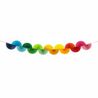 Paper garland Rainbow Fans