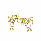 Banner Happy Birthday Flowers